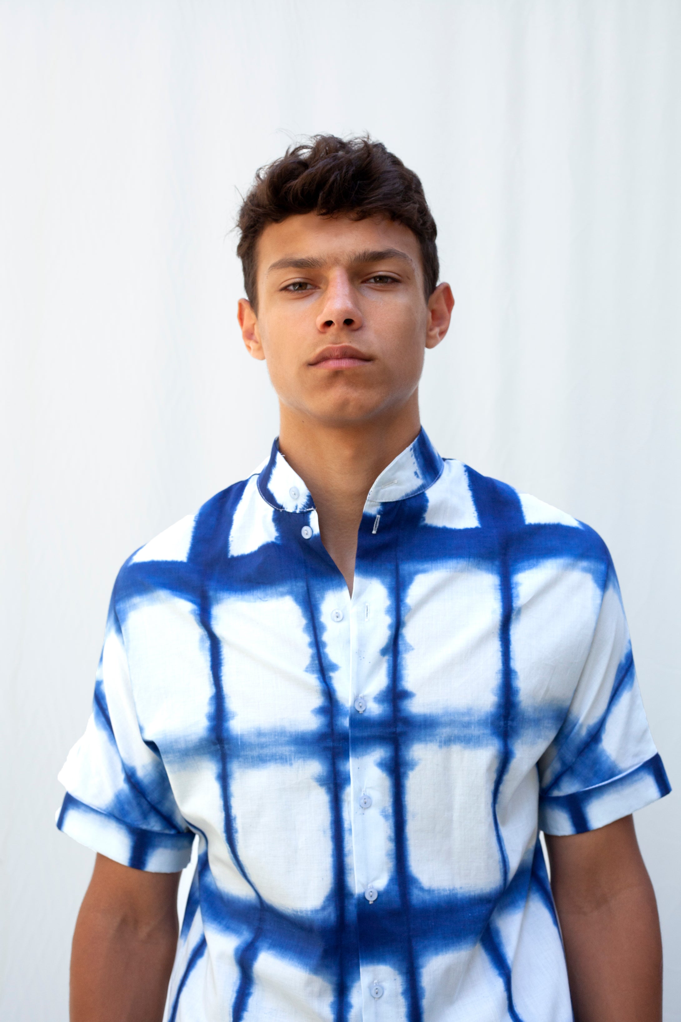 Shibori Men Shirt